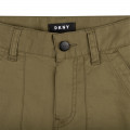 Bermuda-Shorts aus einfarbiger Baumwolle DKNY Für JUNGE