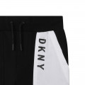 Pantalon de jogging en coton DKNY pour GARCON