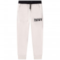 Pantalon de jogging molletonné DKNY pour GARCON