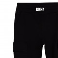 Broek met elastische taille DKNY Voor