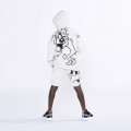 Unisex-short van fleece DKNY Voor