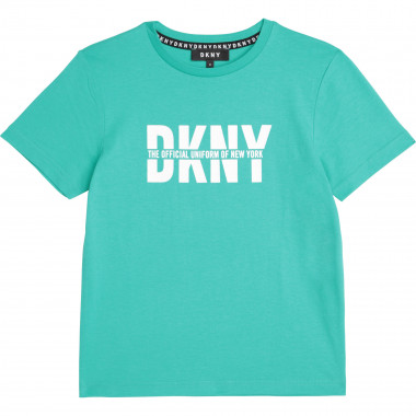 Camiseta de algodón orgánico DKNY para NIÑO