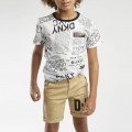 T-shirt en coton DKNY pour GARCON