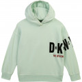 Sweat à capuche en molleton DKNY pour GARCON