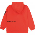 Fleece hooded sweatshirt DKNY for BOY