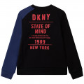 Fleece sweatshirt DKNY for BOY
