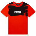 Kurzarm-T-Shirt aus Jersey DKNY Für JUNGE
