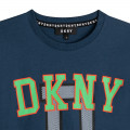 T-shirt van biologisch katoen DKNY Voor