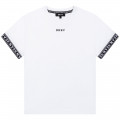 T-shirt in cotone a maniche corte DKNY Per RAGAZZO