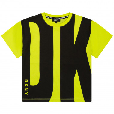 T-shirt van katoenjersey DKNY Voor