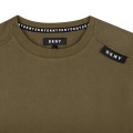 Loose cotton jersey t-shirt DKNY for BOY