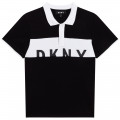 Short-sleeved polo shirt DKNY for BOY