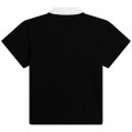 Short-sleeved jersey polo shirt DKNY for BOY