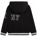 Sweater met rits en capuchon DKNY Voor