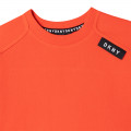 Sweater van katoenen fleece DKNY Voor