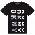 T-shirt a maniche corte cotone DKNY Per RAGAZZO