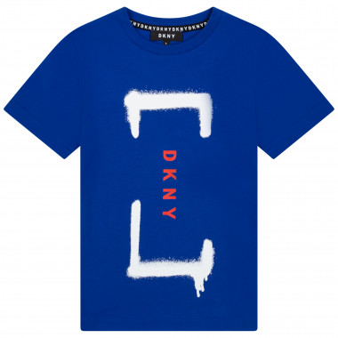 T-shirt in jersey di cotone DKNY Per RAGAZZO