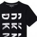 T-shirt van biokatoen DKNY Voor