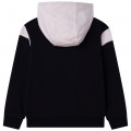 Fleece vest met capuchon DKNY Voor