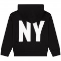 Hooded fleece sweatshirt DKNY for BOY