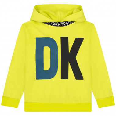 Hooded fleece sweatshirt DKNY for BOY