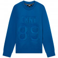 Cotton sweatshirt DKNY for BOY