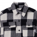 Checked overshirt DKNY for BOY