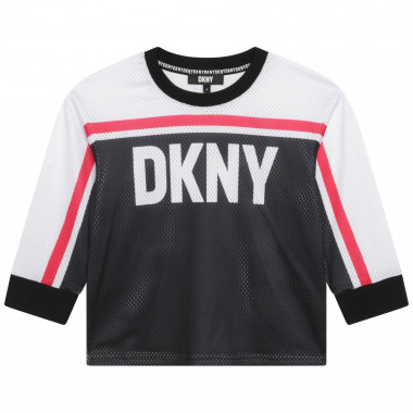 T-shirt met strepen DKNY Voor