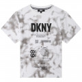 T-shirt met korte mouwen DKNY Voor