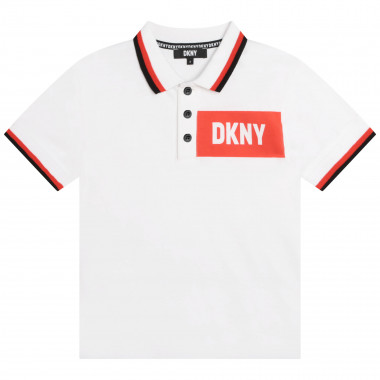 Polo en coton DKNY pour GARCON