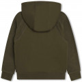 Zip-up fleece sweatshirt DKNY for BOY
