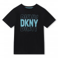 T-shirt met logoprint DKNY Voor