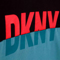 T-shirt con inserto e logo DKNY Per RAGAZZO