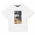 Wide T-shirt with print DKNY for BOY