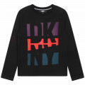 Logo print T-shirt DKNY for BOY