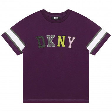Embroidered logo T-shirt DKNY for BOY