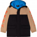 Water-resistant hooded parka DKNY for BOY