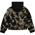 Reversible hooded bomber jacket DKNY for BOY