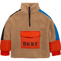 Suéter de sherpa sintética DKNY para NIÑO
