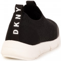 Sok-sneakers van gebreide stof DKNY Voor