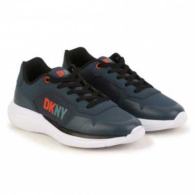 Sneakers stringate con logo DKNY Per RAGAZZO