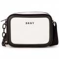Dual-material handbag DKNY for GIRL