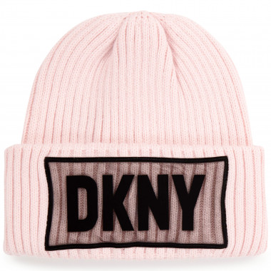 Gebreide muts met boord DKNY Voor