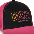 Gorra ajustable bicolor DKNY para NIÑA