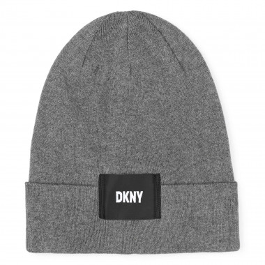 Hat with shiny tag DKNY for GIRL