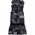 Robe imprimée à capuche DKNY pour FILLE