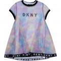 2-In-1 mesh and milano dress DKNY for GIRL