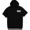 Hooded denim dress DKNY for GIRL