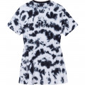 Vestito in jersey con stampa DKNY Per BAMBINA