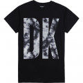 Robe à logo tie-dye DKNY pour FILLE